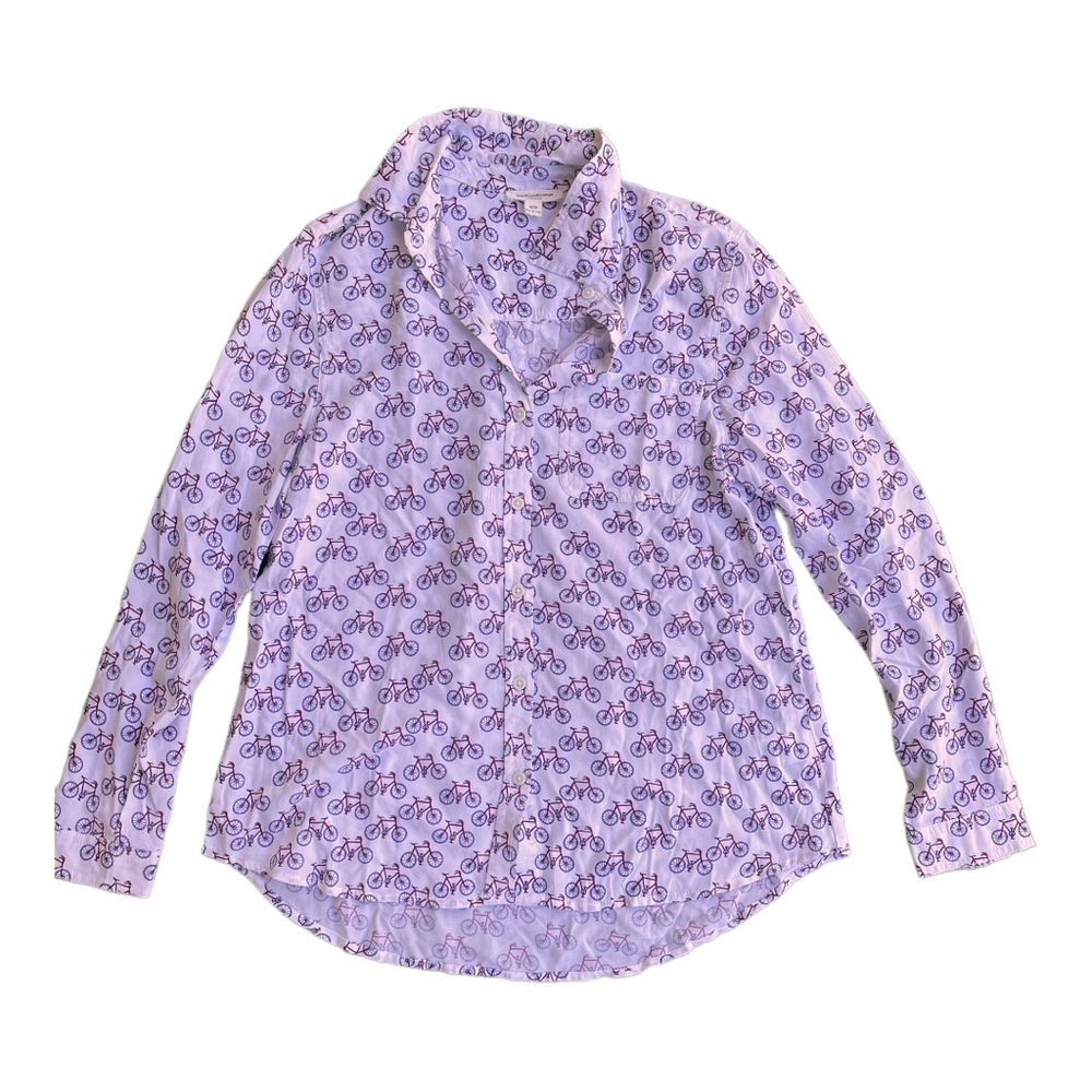 BEACH LUNCH LOUNGE Size M button down top